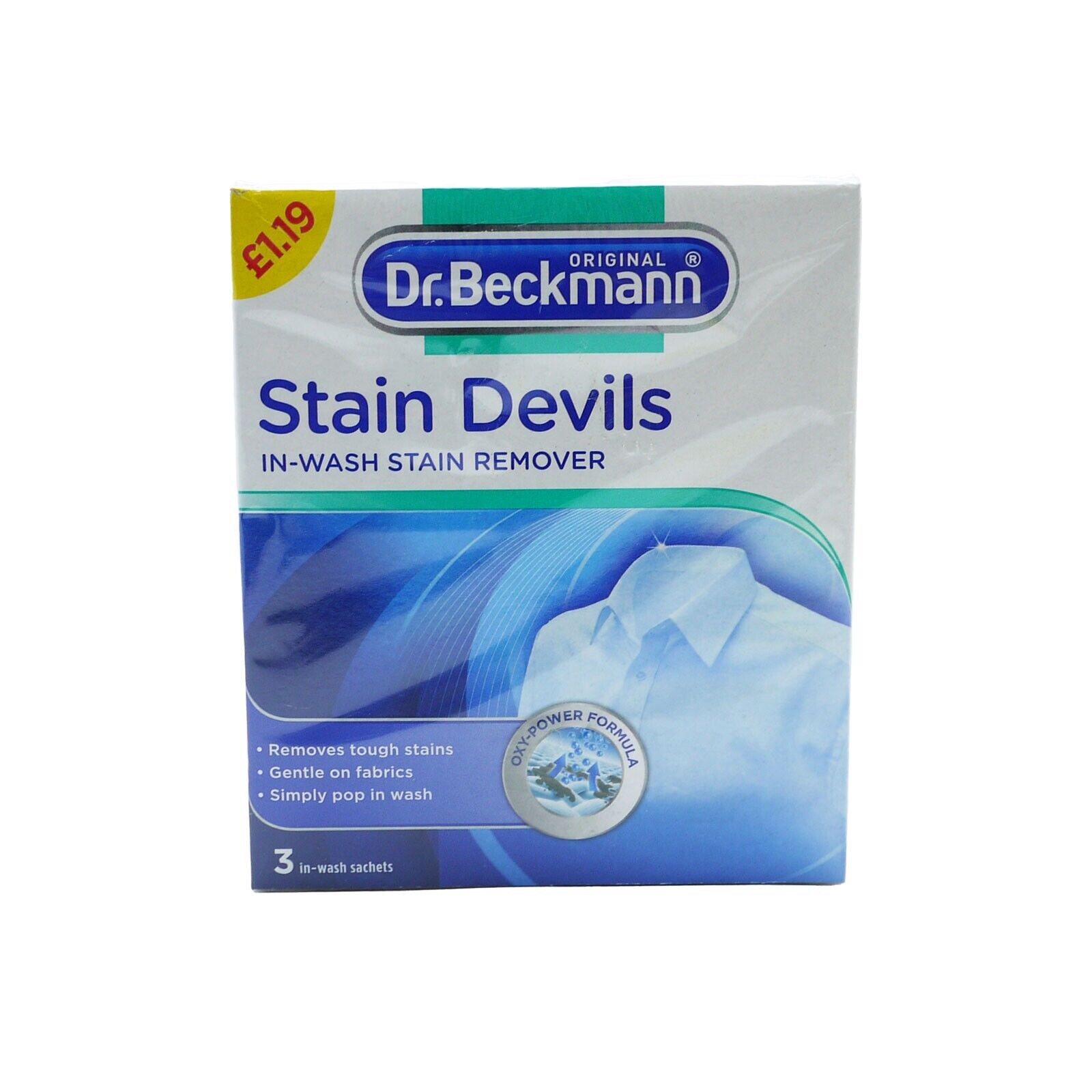 Best DR. Beckmann Original Stain Devils In Wash Stain Remover | High Quality Cleaning Product Online - Product Image Best DR. Beckmann Original Stain Devils In Wash Stain Remover | High Quality Cleaning Product Online - Product Image